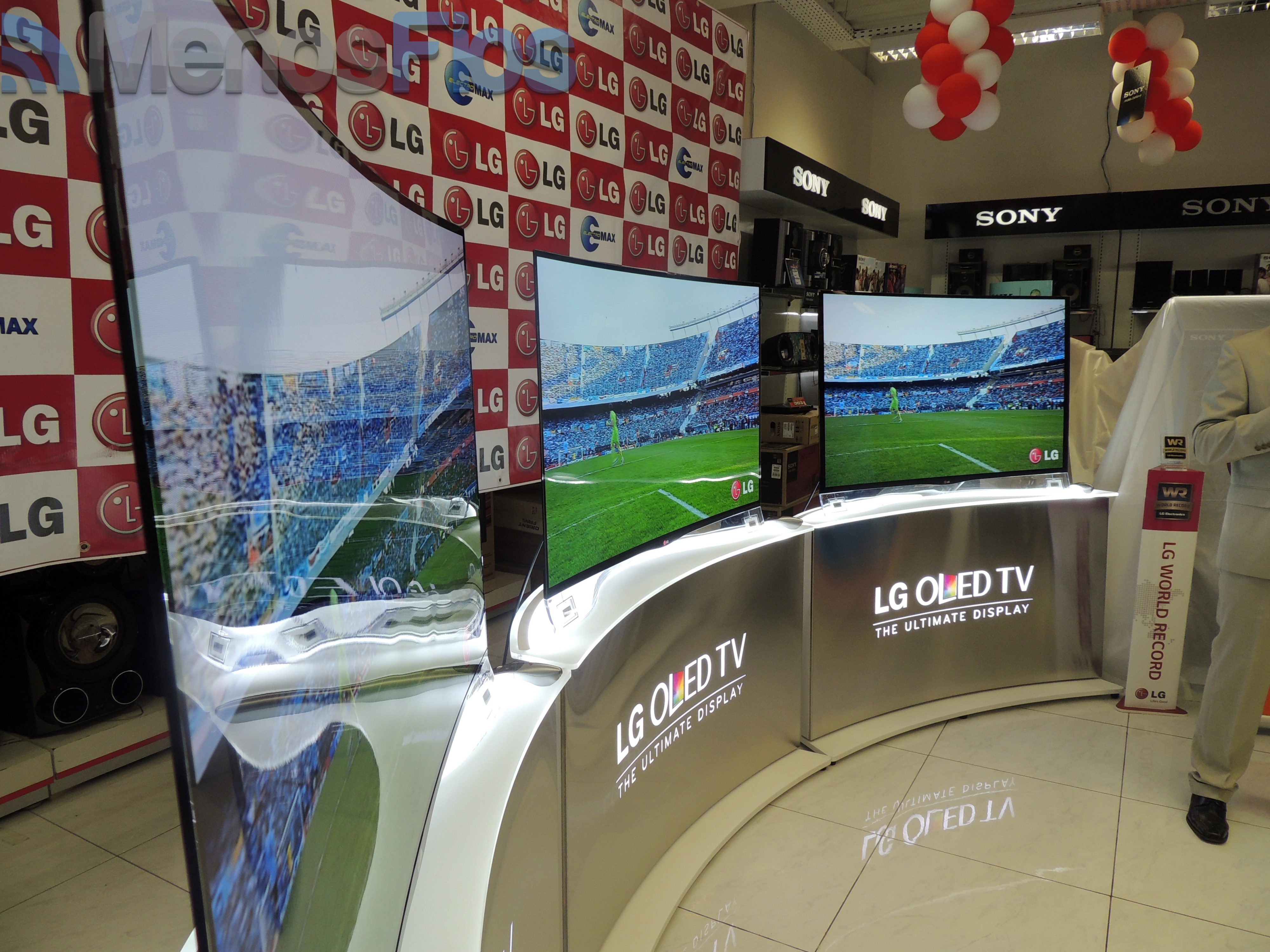 Apresentação da LG Curved OLED TV em Angola