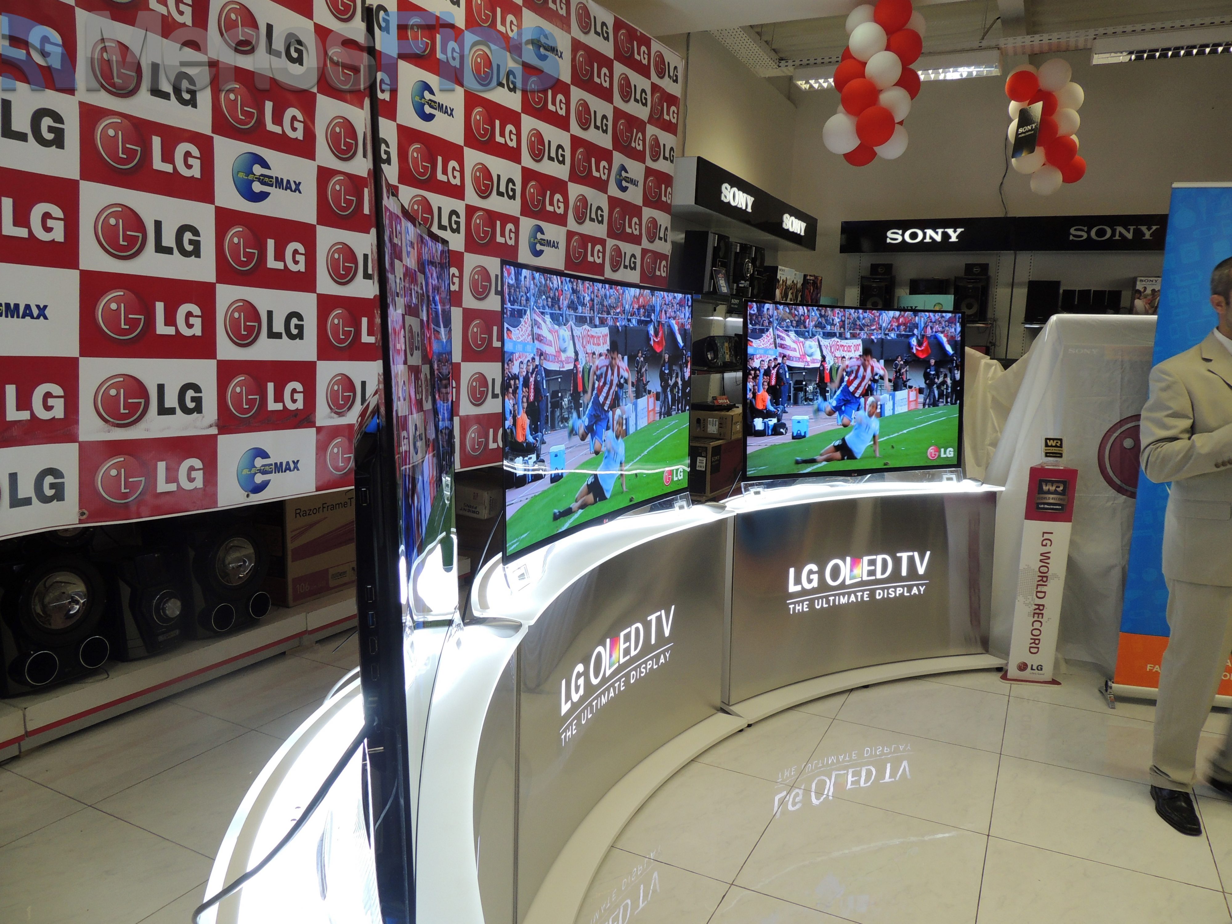 Apresentação da LG Curved OLED TV em Angola