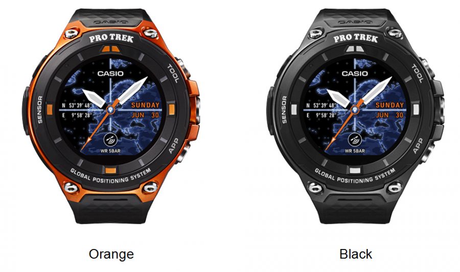 Casio introduced new watch with GPS and solar panel Less Wires